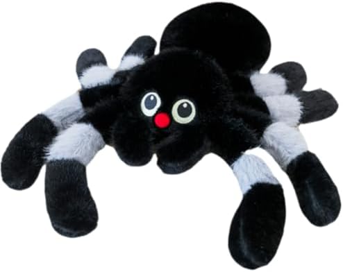 Red Nose Spider Plush Pillow for Halloween Birthday Gifts