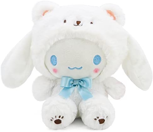 Kawaii Cartoon White Bear Plush Soft Toy Doll