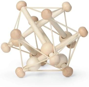 Manhattan Toy Skwish Natural Rattle and Teether 1