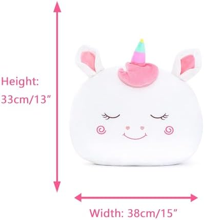 Stuffed Unicorn Pillow Plush Toy for Girls