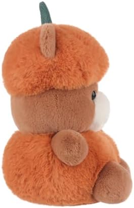 Apricot Lamb Pumpkin Bear Plush Toy for Kids