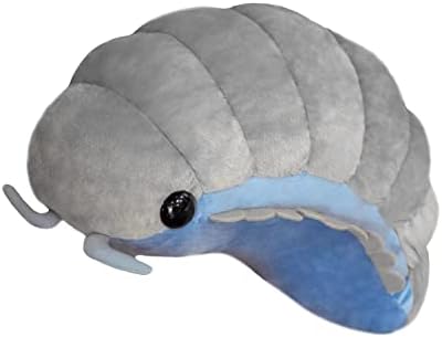Lifelike Insect Plush Toy 12 Inch Gray