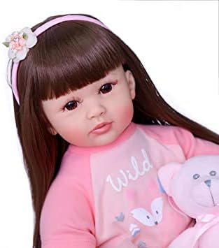Babyfere 24 Inch Reborn Baby Doll Girl Outfit Accessories