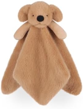 Apricot Lamb Taupe Security Blanket for Babies 1