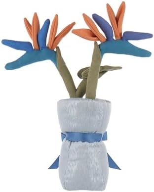 Apricot Lamb Paradise Bird Vase Stuffed Animal - 13 Inches