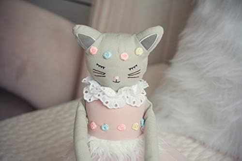 Poppy The Cat - 248-Inch Handmade Plush Doll