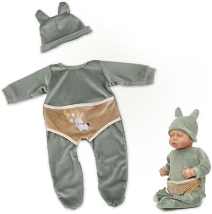 YOYOExment Reborn Baby Doll Clothes 20 Inch