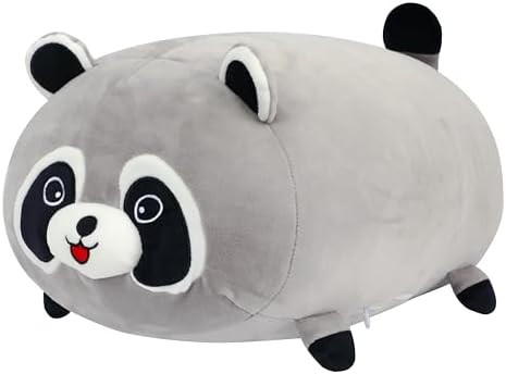 Cuteoy 177 Raccoon Plush Pillow for Kids and Adults