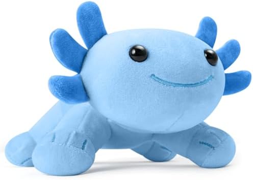 Soft Axolotl Plush Toy Blue 108 Inches