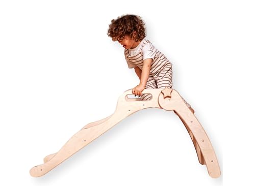 Kidodido Montessori Wooden Freestanding Slide