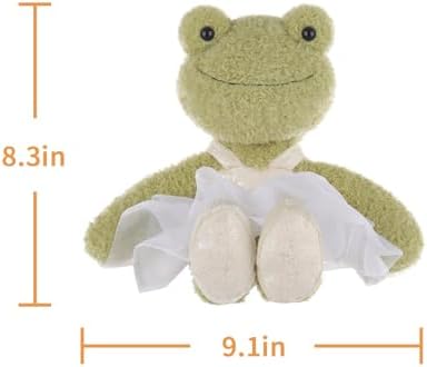Apricot Lamb Ballet Frog Stuffed Animal 71 Inches