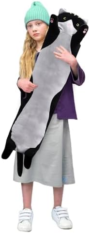 WUYU Plush Cat Pillow Toy for Kids and Girlfriend