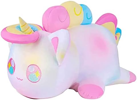 Womise Unicorn Cat Plush Pillow Toy