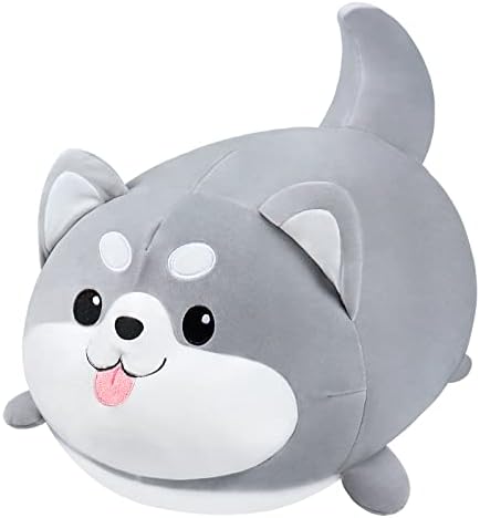 Auspicious Beginning 20 Chubby Husky Plush Pillow