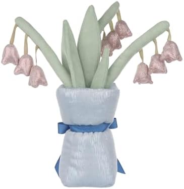 Apricot Lamb Lily of the Valley Vase Plush Toy for Kids