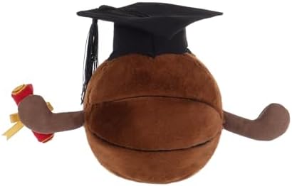 Apricot Lamb Graduated Basketball Plush Toy for Kids
