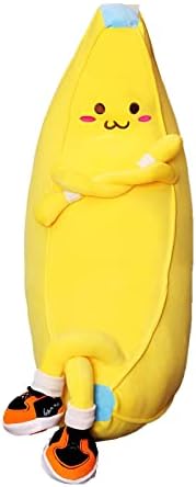 Cute Banana Plush Pillow - Cuddly Stuffed Animal Toy