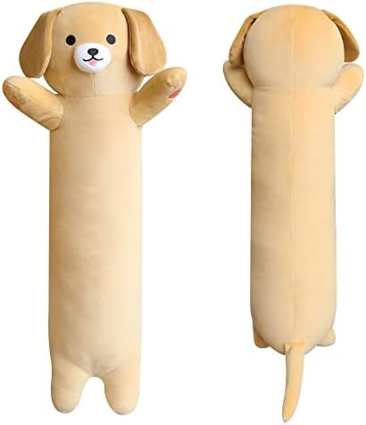 JIAJEGTGT Long Dog Plush Pillow 26 Inch