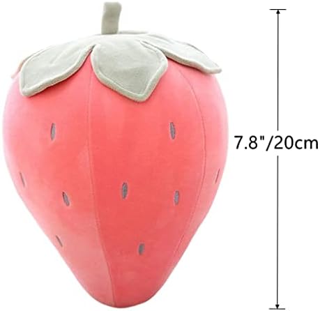 PUXU Cute Strawberry Plush Pillow for Kids