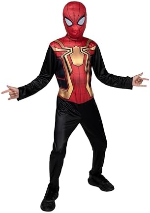 Marvel Spider-Man Youth Halloween Costume - Premium Jumpsuit with Mask