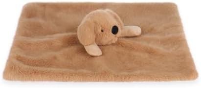 Apricot Lamb Taupe Security Blanket for Babies 1