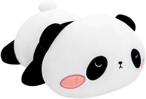 SQEQE Weighted Panda Plush 98 Inch 08 Lbs Comfortable Pillow Toy