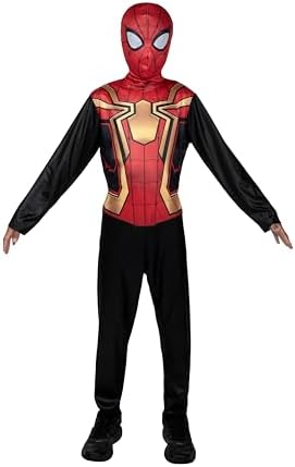 Marvel Spider-Man Youth Halloween Costume - Premium Jumpsuit with Mask
