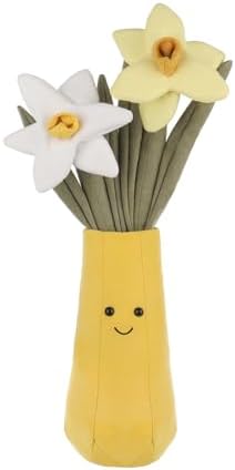 Apricot Lamb Potted Flower Plush Stuffed Animal 142 Inches