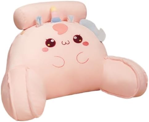 Cute Animal Shaped Plush Nap Pillow - Pink 60x40cm