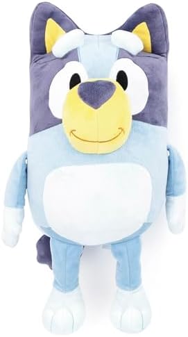 Bluey Plush Pillow Buddy - 19 Inches Soft Support Pillow