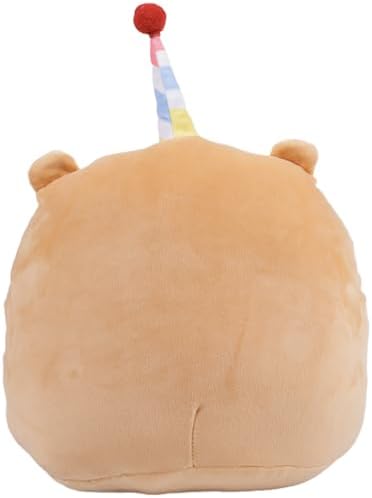 16 Inch Plush Brown Capybara Hugging Pillow