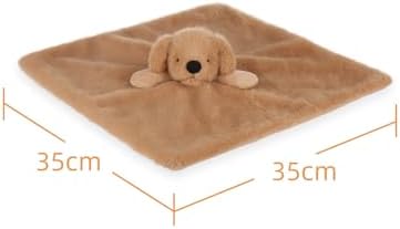 Apricot Lamb Taupe Security Blanket for Babies 1