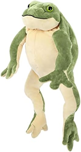 MorisMos Giant Frog Plush Toy 22 Inch Green Stuffed Animal