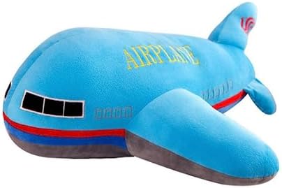157 Blue Airplane Plush Pillow Toy for Kids 1