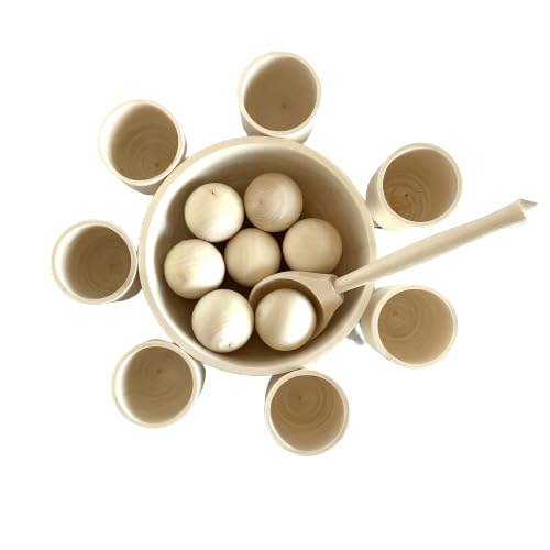 OlivkaWood Montessori Wooden Sorter Toy Set 1