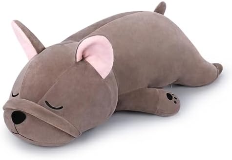 Auspicious Beginning 30 Inch Giant French Bulldog Plush Stuffed Animal
