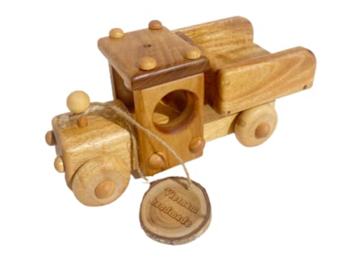 Wooden Truck Toy Personalized for Toddlers