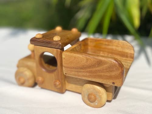 Wooden Truck Toy Personalized for Toddlers