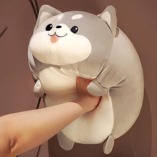 Auspicious Beginning 20 Chubby Husky Plush Pillow