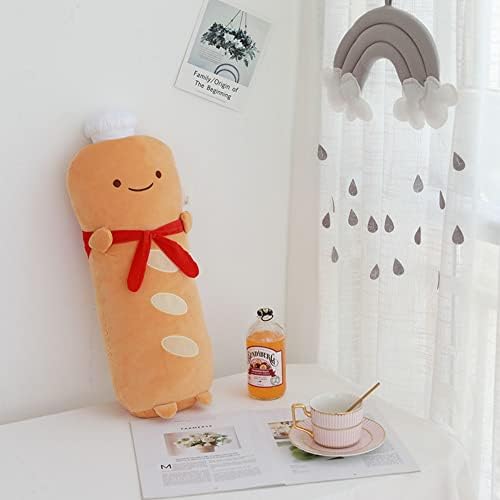 Cute Toast Bread Plush Pillow for Home Comfort