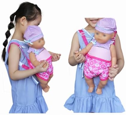 Baby Dolls Carrier Backpack for 18 Inch Dolls Purple