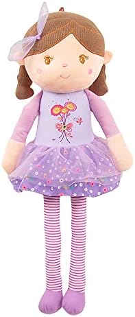 Linzy Olivia Rag Doll 20 Inch Soft Plush Purple