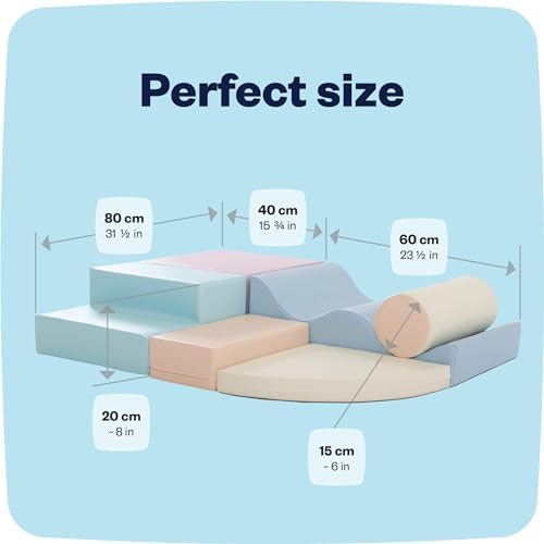 IGLU Soft Play Foam Climbing Blocks 6 Shapes