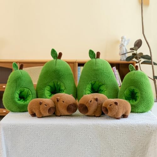 Nohito Avocado Capybara Plush Pillow 137 Inches