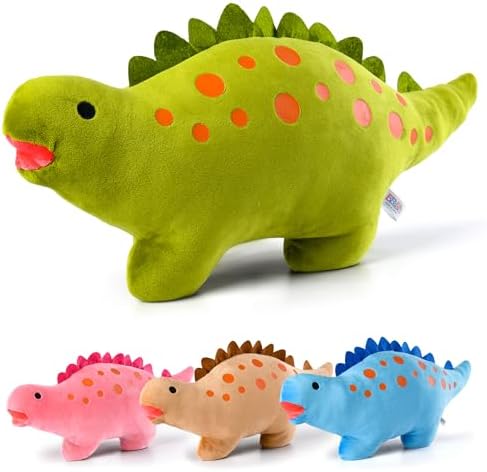 BB FUN HOUSE Dinosaur Pillow Plush Green