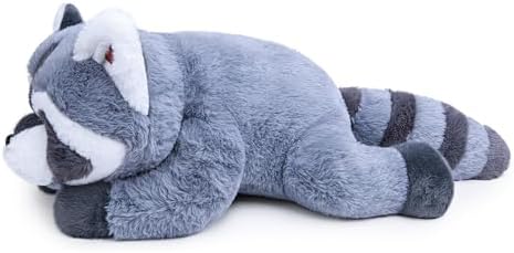 Capybaraflying Raccoon Weighted Plush Pillow