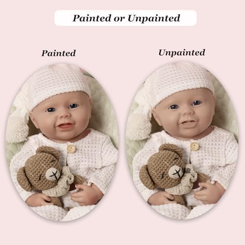 Oppaionaho 18 Inch Silicone Reborn Baby Doll Girl