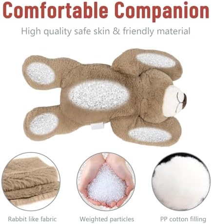 Niuniu Daddy 20 Inch Weighted Bear Plush for Adults Kids