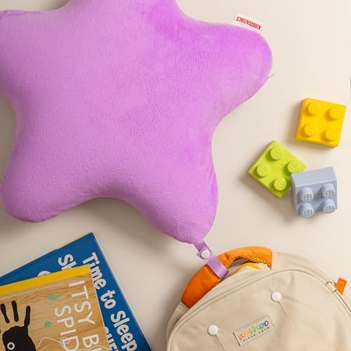 Kiddzentials Star Pillow 15in Purple
