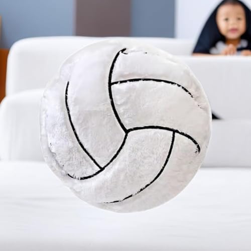 Volleyball Plush Pillow Toy for Kids Room Decor